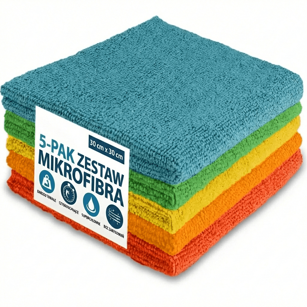 Ścierki z Mikrofibry – Chłonne i Uniwersalne