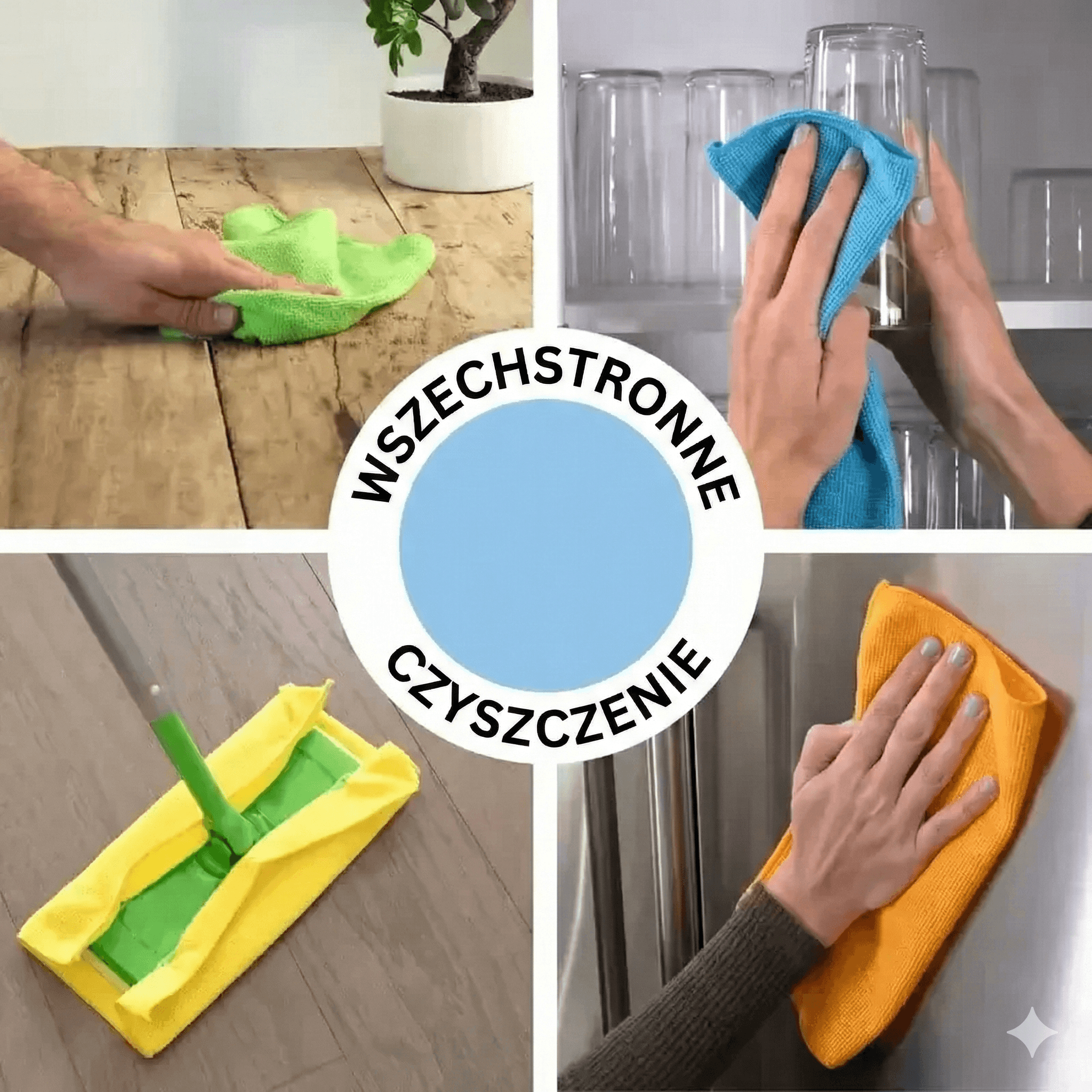 Ścierki z Mikrofibry – Chłonne i Uniwersalne